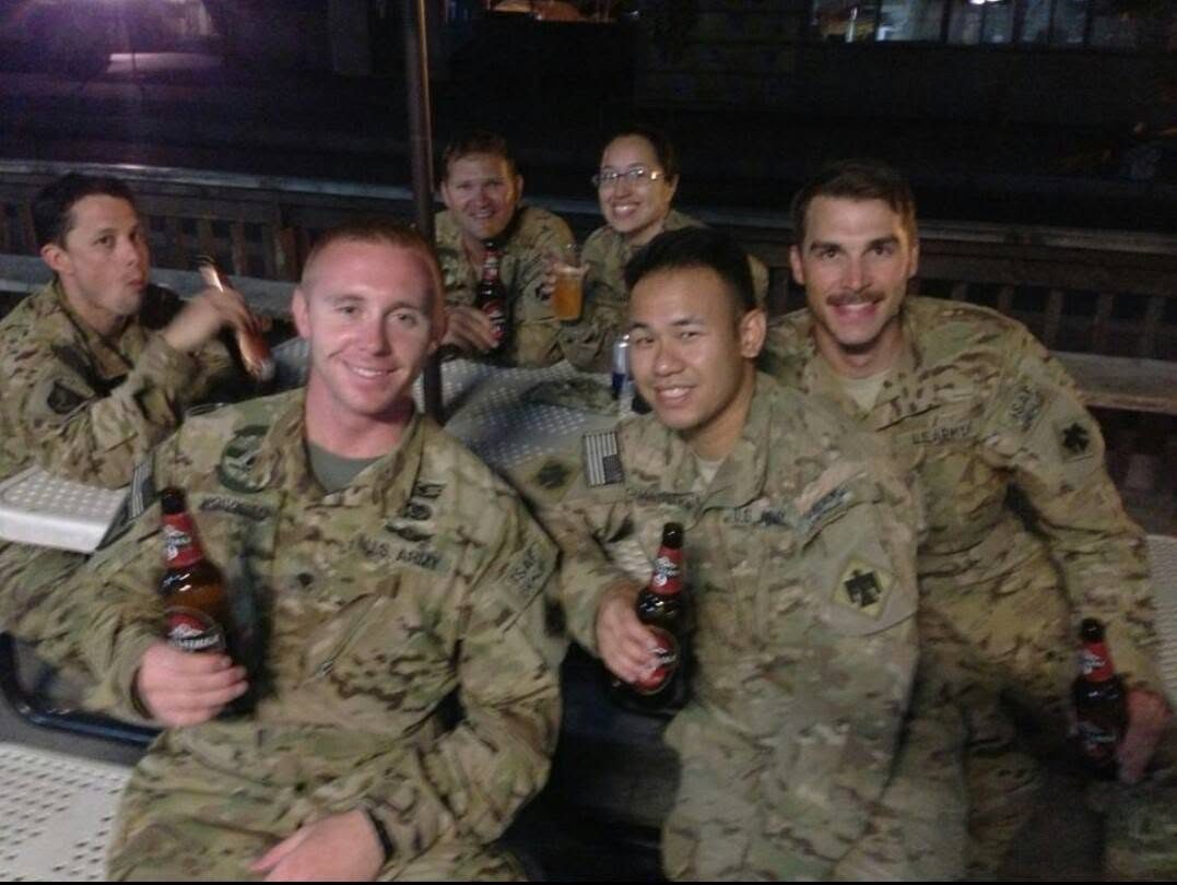 Rob with his unit
